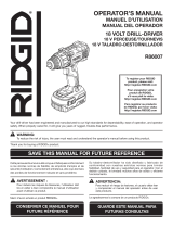 RIDGID R86007 Manual de usuario