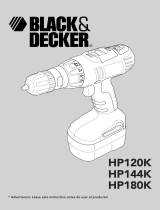 Black & Decker HP120K Manual de usuario