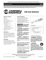 Campbell Hausfeld TL050199AV Instrucciones de operación