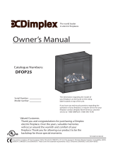 Dimplex DFOP25 El manual del propietario