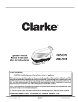 Clarke Fusion 201 Manual de usuario