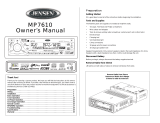 Audiovox MP7610 El manual del propietario