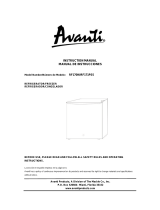 Avanti RF171PSS Manual de usuario
