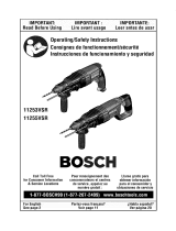 Bosch 11255VSR El manual del propietario