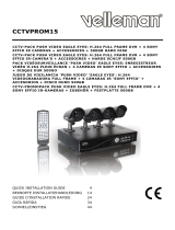 Velleman CCTVPROM15 Guía de instalación