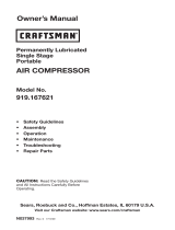 Craftsman 919.167621 El manual del propietario