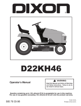 Dixon D22KH46 Manual de usuario