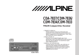 Alpine CDM-7834 El manual del propietario