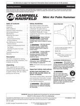 Campbell Hausfeld PN001000 Manual de usuario