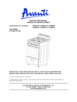 Avanti G2006CB Manual de usuario