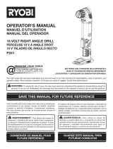 Ryobi P241-PSK005 Manual de usuario