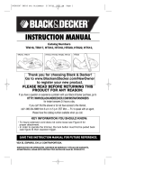 Black & Decker 90548247 Manual de usuario