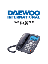 Daewoo DTC-360 Manual de usuario