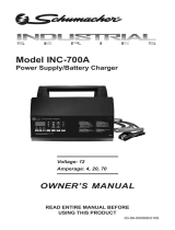 Schumacher Electric INC-700A Manual de usuario
