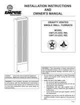 Empire Comfort Systems GWT-35-2(SG El manual del propietario