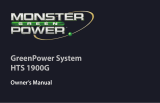 Monster GreenPower HTS 1900G El manual del propietario