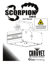 Chauvet Scorpion 320D EU Manual de usuario
