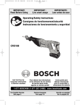 Bosch CRS180 Manual de usuario