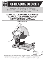 Black & Decker Linea Pro CS2000 Manual de usuario