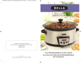 Bella 5Qt. Programmable Slow Cooker Manual de usuario