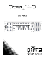Chauvet Obey 40 Manual de usuario