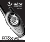 Cobra microTALK PR4000WX Manual de usuario