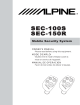 Alpine SEC-150R Manual de usuario