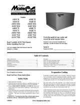 MasterCool AS1C7112 Manual de usuario