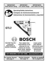 Bosch GTL2+GLL2 Manual de usuario
