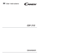 Candy CDF 312 - 80 Manual de usuario