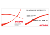 Akiyama Harmonic Manual de usuario