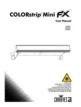 Chauvet COLORstrip Mini FX Manual de usuario