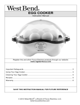 West Bend Egg Cooker Manual de usuario