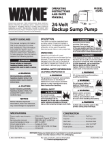 Wayne ESP45 Manual de usuario