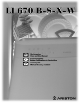 Ariston LI 670 B-S-X-W Manual de usuario