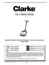 Clarke HDTR Manual de usuario