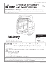 Mr. Heater Big Buddy Manual de usuario