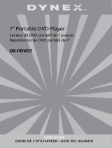 Dynex DX-PDVD7 - DVD Player - 7 Manual de usuario