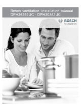 Bosch DPH36352U Guía de instalación