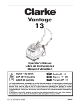 Clarke Vantage 14 Manual de usuario