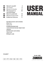 Zanussi ZXL 636 Manual de usuario