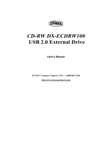 Dynex DX-ECDRW100 Manual de usuario