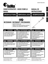 RedMax BCZ2650S Manual de usuario