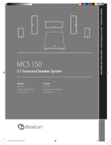 Boston Acoustics MCS 150 El manual del propietario