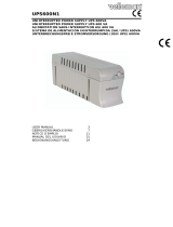 Velleman UPS600N1 Manual de usuario