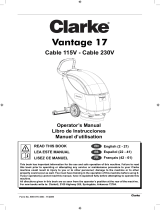 Clarke Vantage 17 cable Manual de usuario