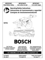 Bosch 5412L El manual del propietario