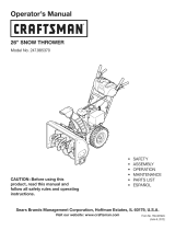 Craftsman 247.88173 series Manual de usuario