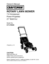 Craftsman 917.378940 El manual del propietario