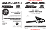 McCulloch EB356 Manual de usuario